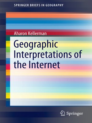 cover image of Geographic Interpretations of the Internet